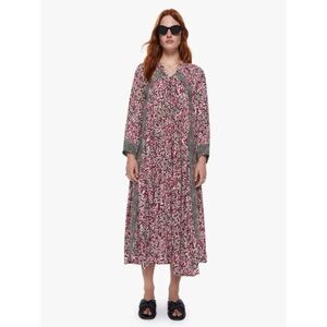 Natalie Martin Fiore Silk Maxi Dress